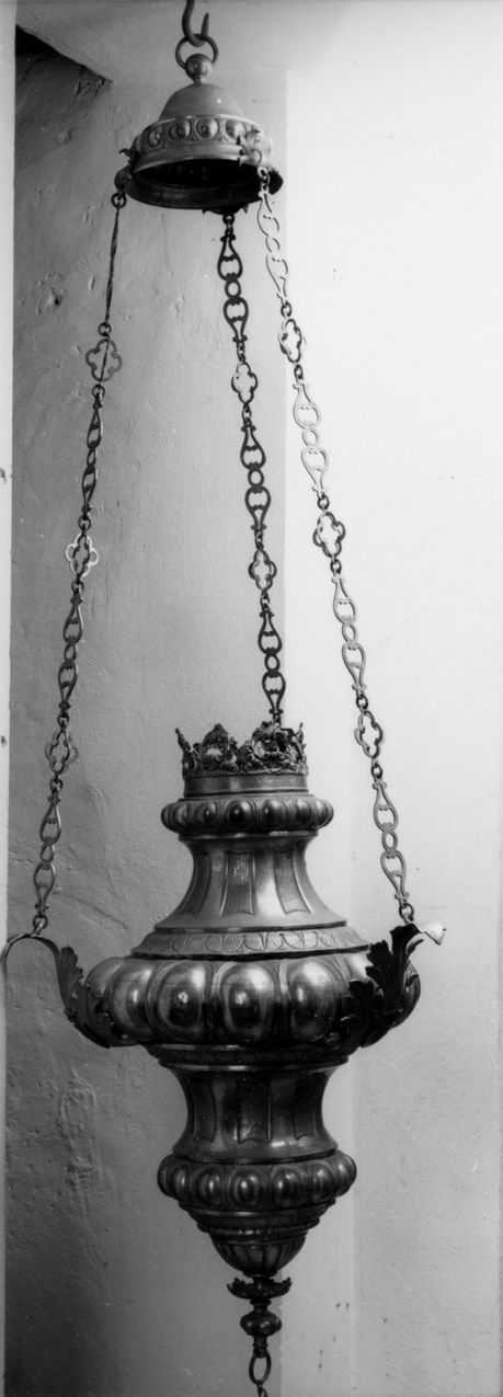 lampada pensile, serie - manifattura emiliana (sec. XIX)