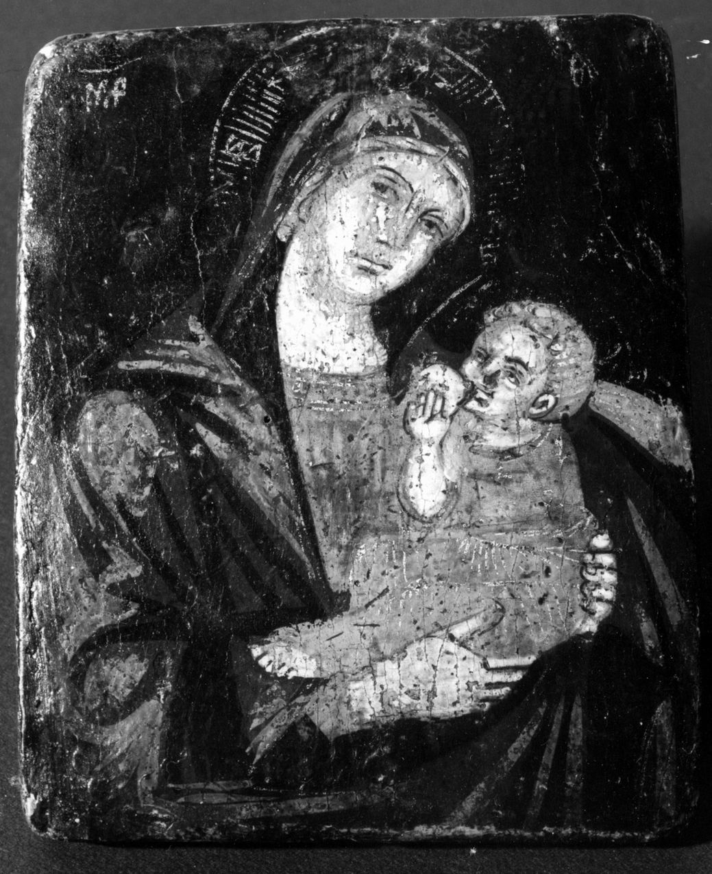 Madonna con Bambino (dipinto) - ambito emiliano (sec. XVII)