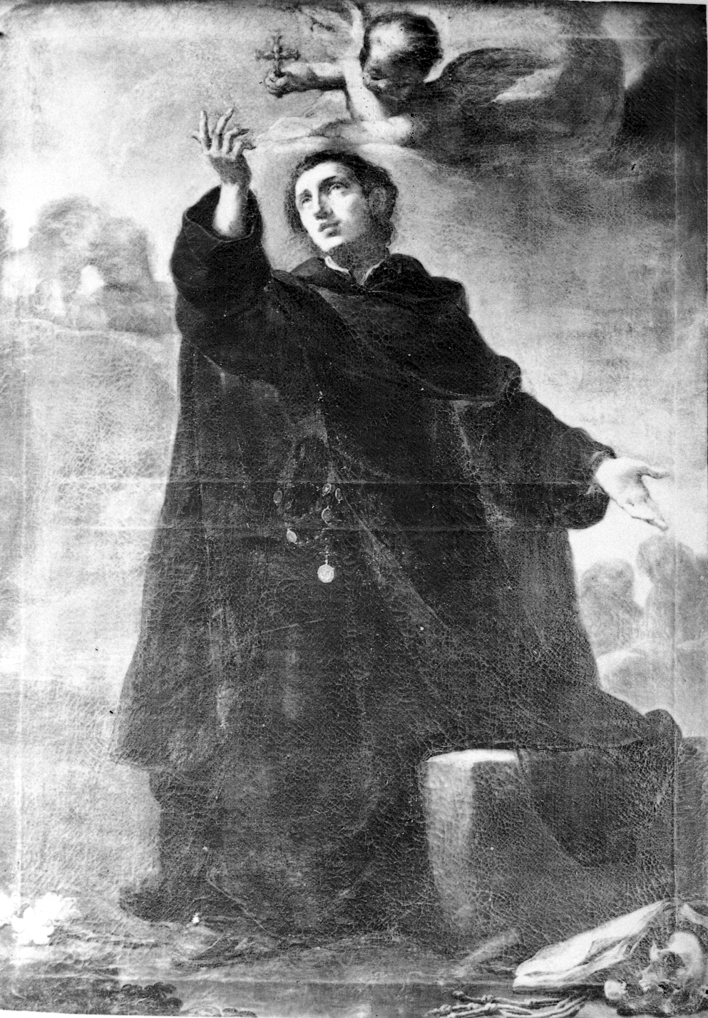 beato Giacomo Filippo Bertoni (dipinto) di Gandolfi Ubaldo (sec. XVIII)