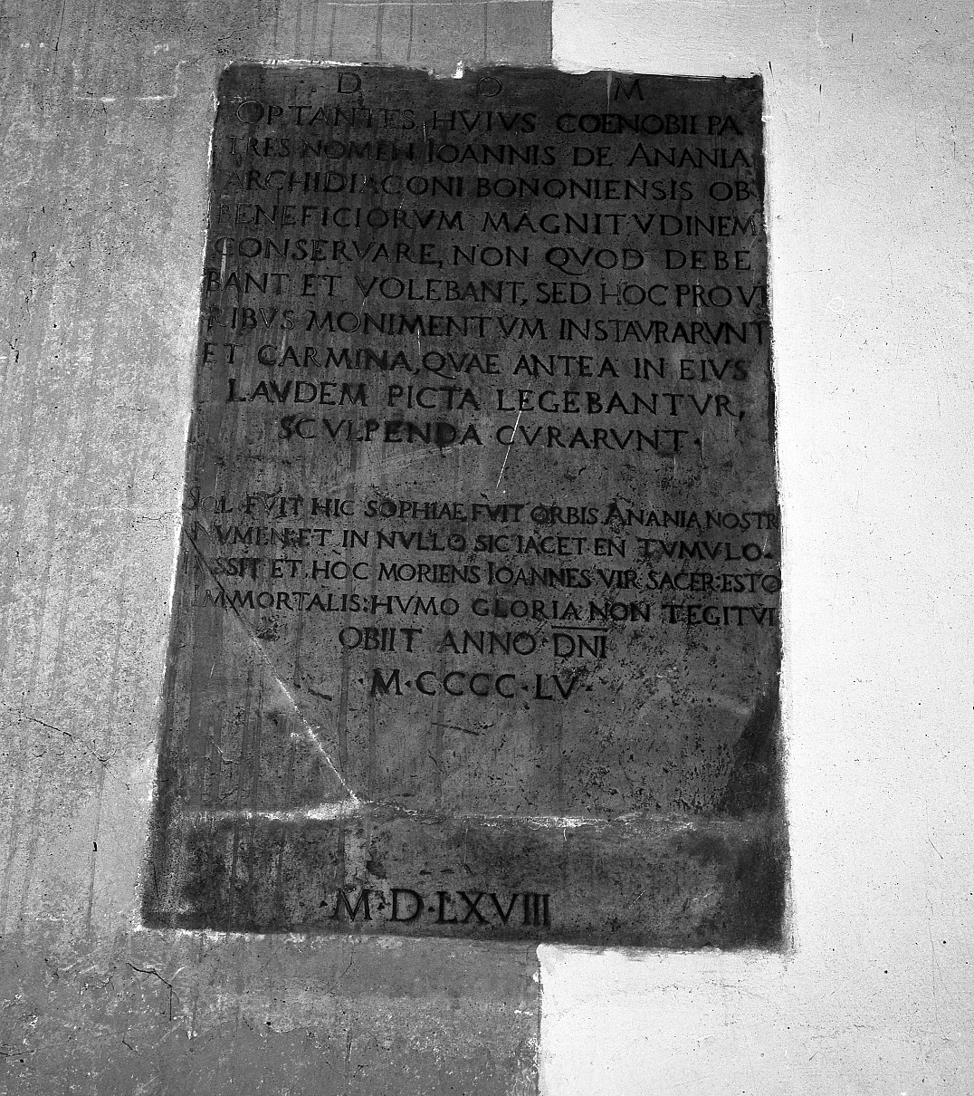 lapide - manifattura emiliana (sec. XVI)