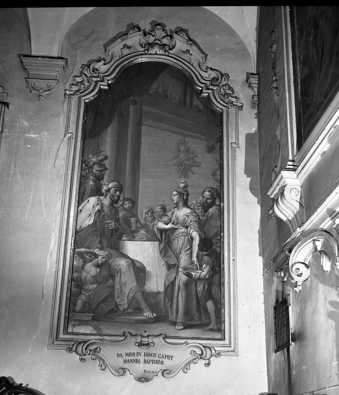 banchetto di Erode (dipinto, ciclo) di Marchesi Giuseppe detto Sansone (sec. XVIII)