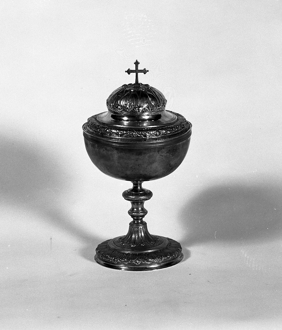 pisside da viatico - manifattura emiliana (seconda metà sec. XVIII)