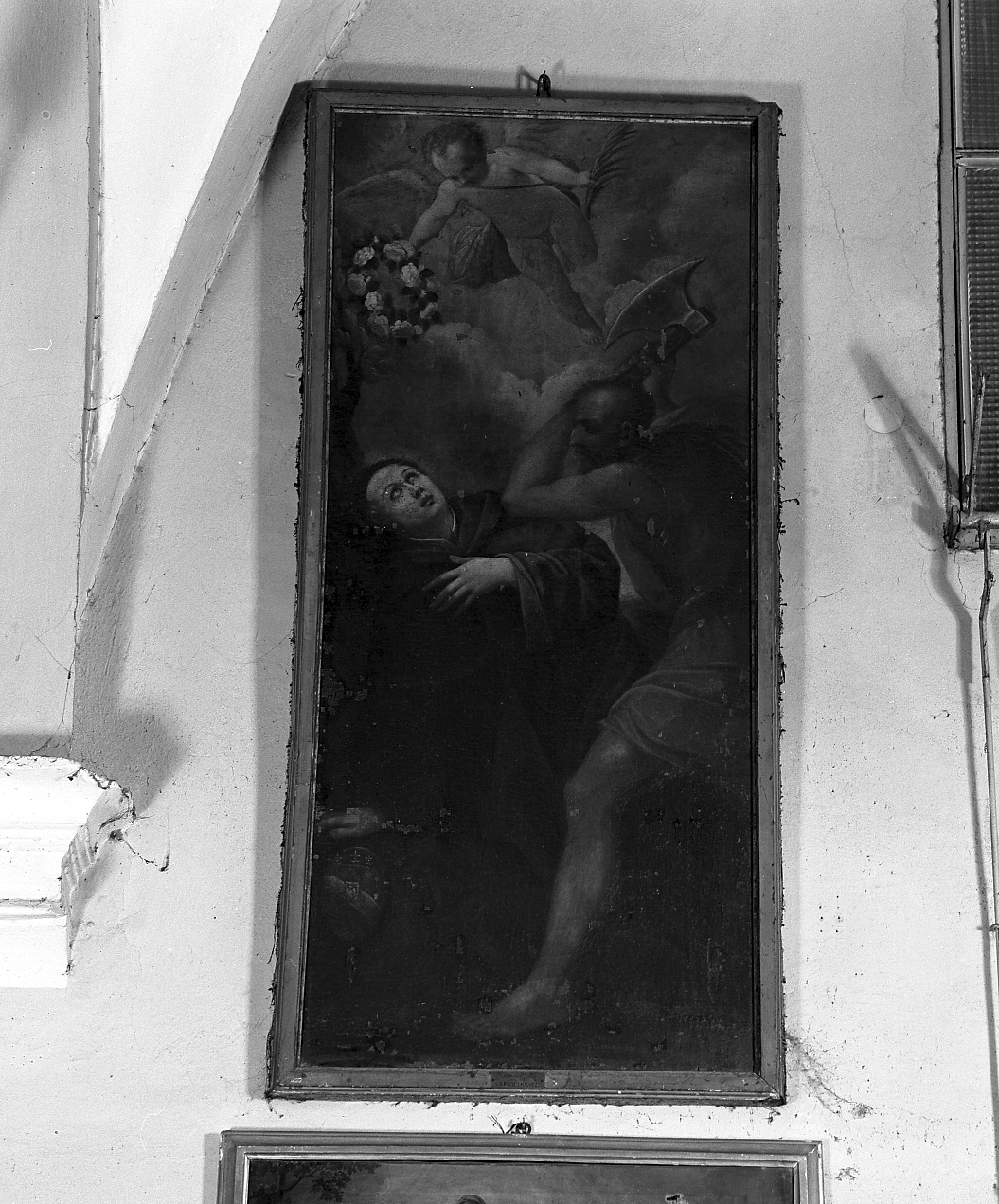 martirio del beato Piriteo Malvezzi (dipinto) di Mari Alessandro (seconda metà sec. XVII)