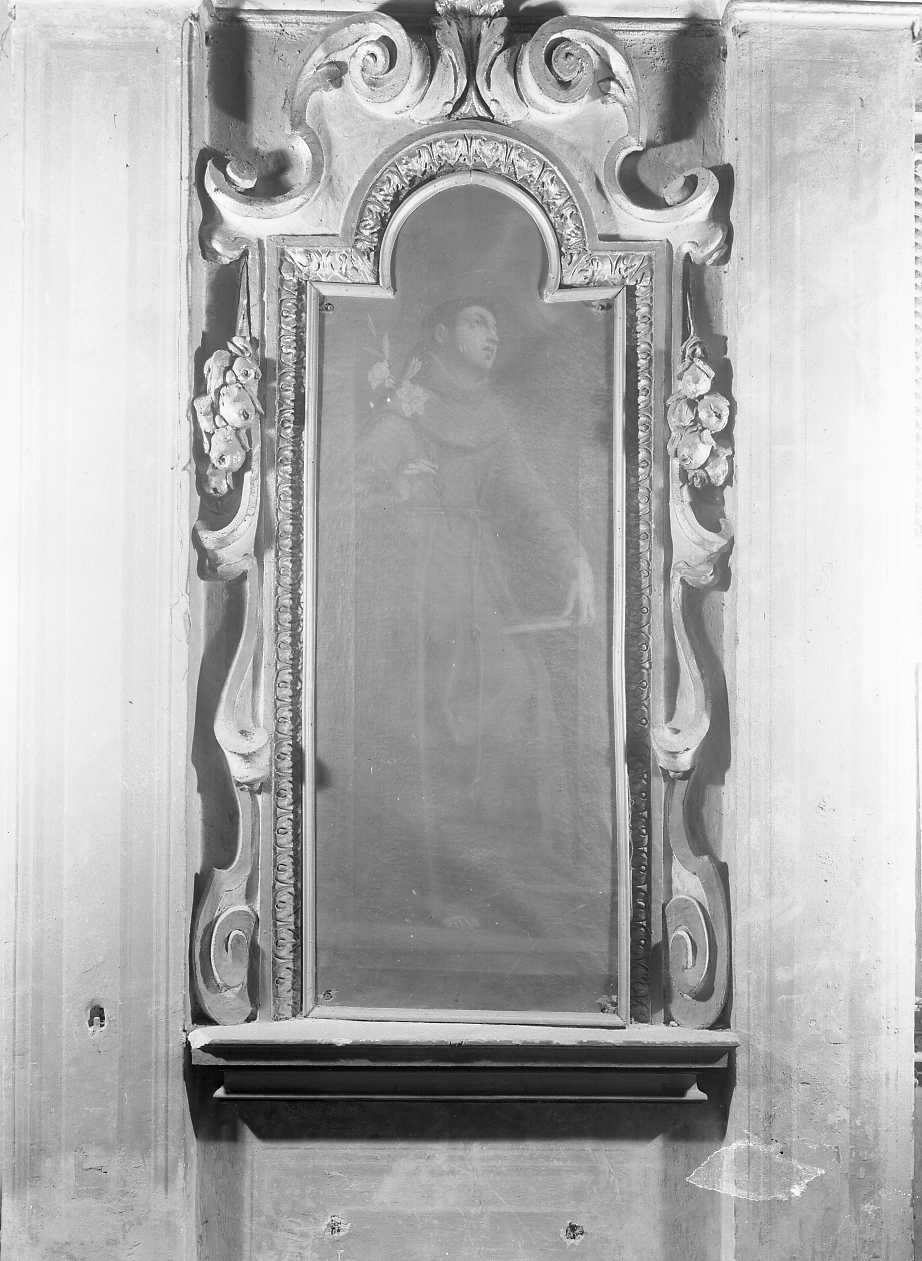 Sant'Antonio da Padova (dipinto) di Ruggieri Ercole detto Ercolino dei Gessi (prima metà sec. XVII)