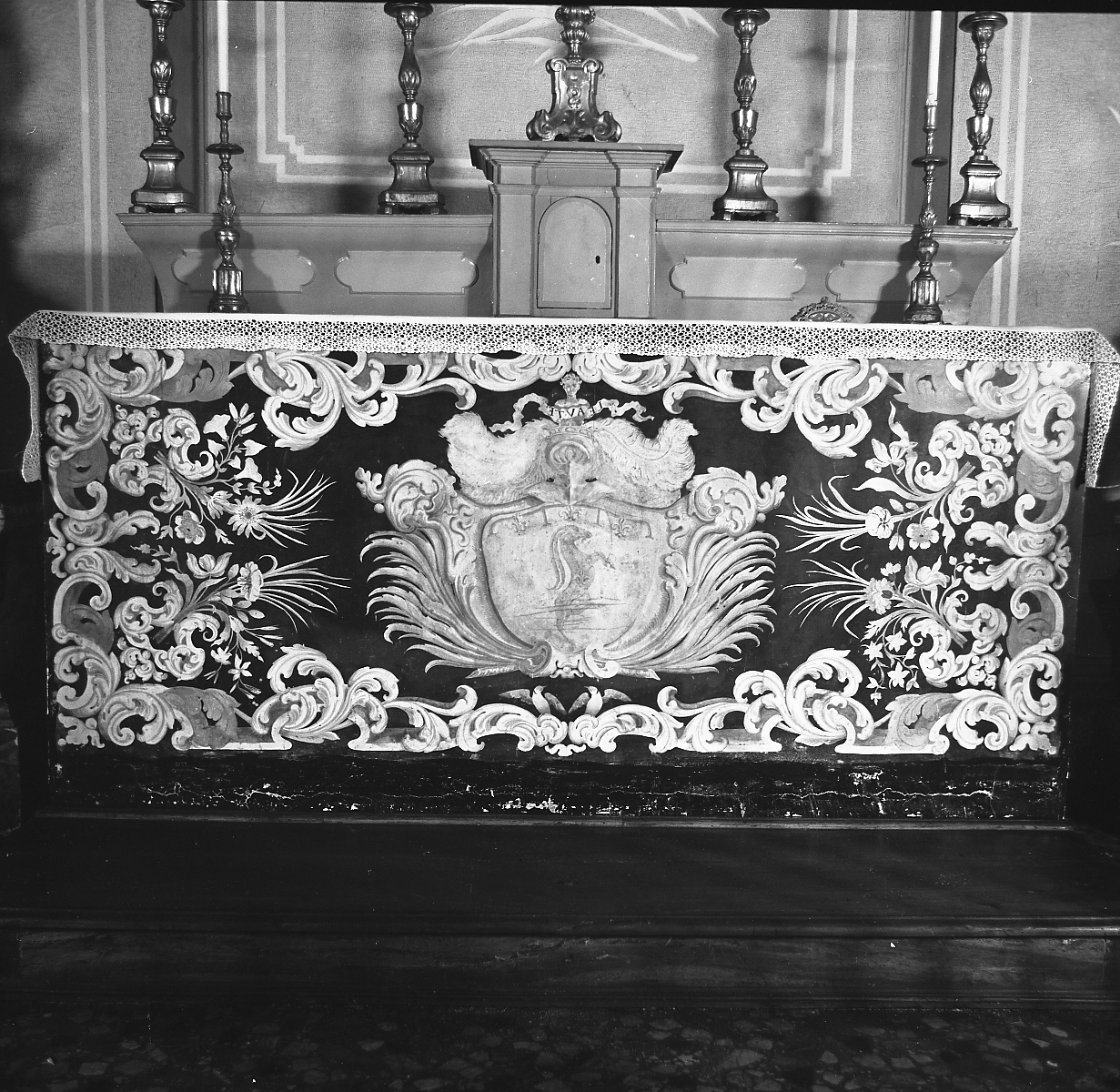 paliotto - ambito emiliano (sec. XVIII)