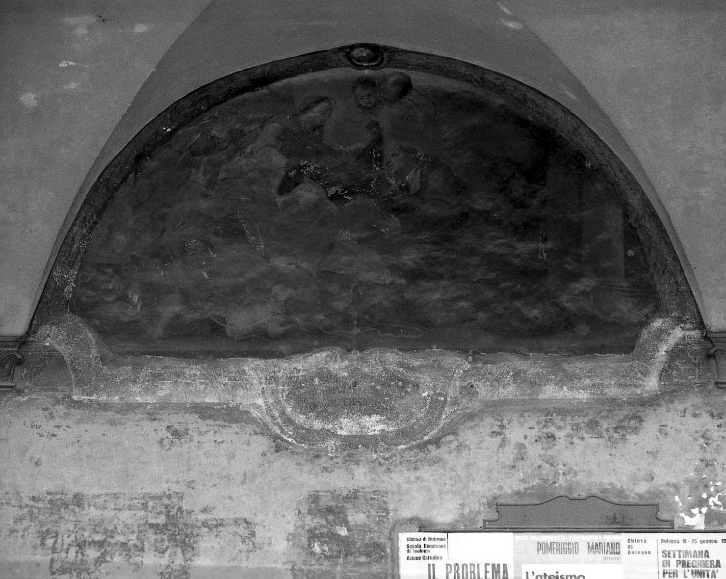 episodio della vita di San Filippo Benizzi (dipinto) di Milani Giulio Cesare (sec. XVII)