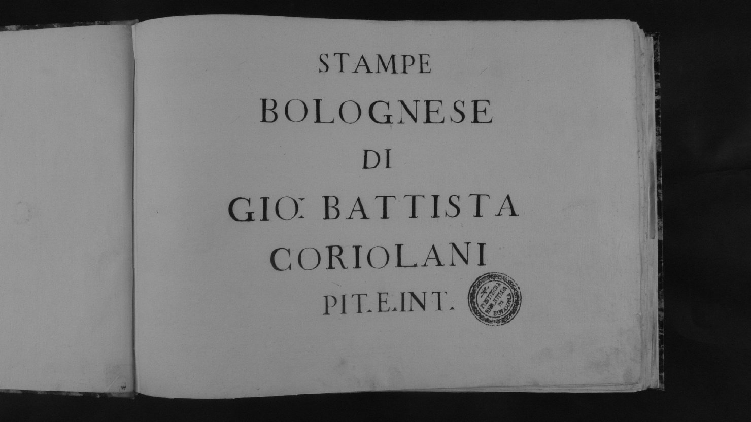 raccolta di stampe - ambito italiano (seconda metà sec. XVIII)