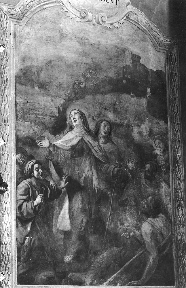 Miracolo di Santa Teresa d'Avila (dipinto) di Collina Mariano (terzo quarto sec. XVIII)