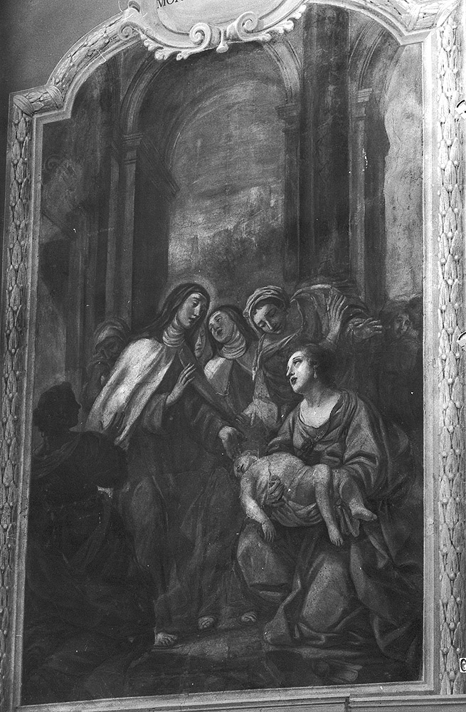 Miracolo di Santa Teresa d'Avila (dipinto) di Collina Mariano (terzo quarto sec. XVIII)