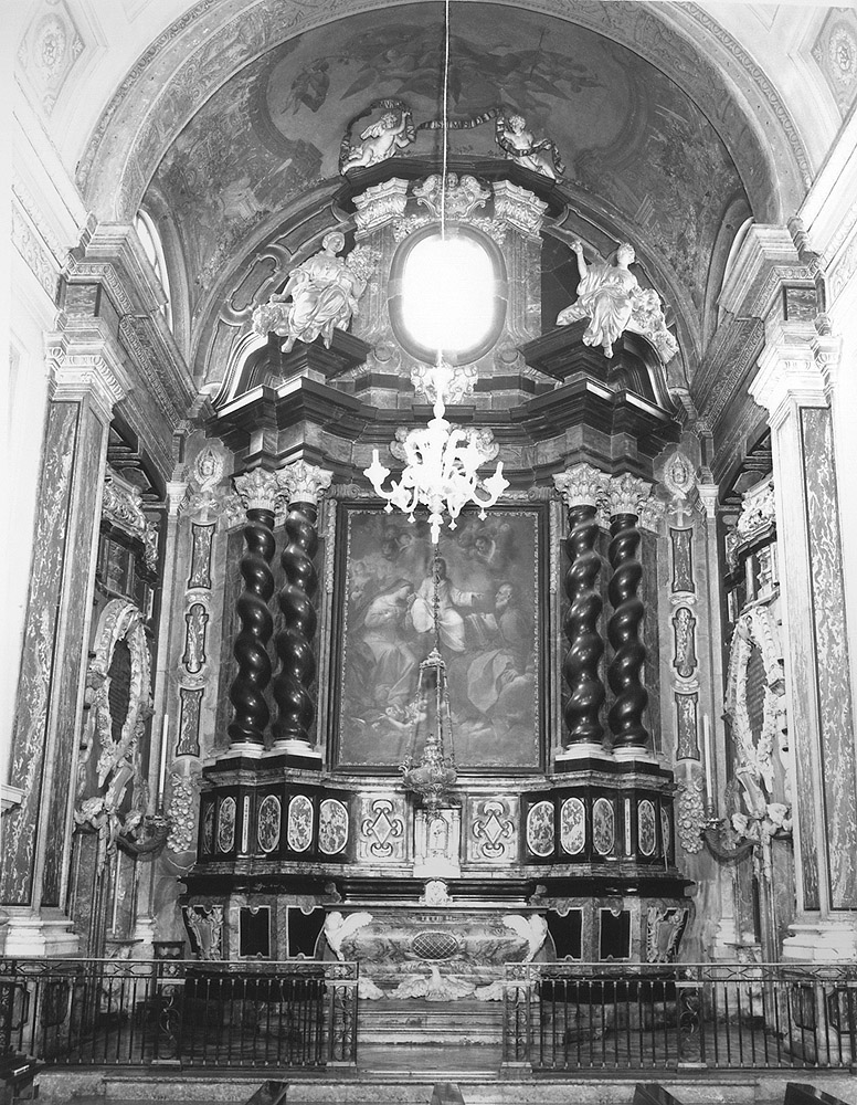 altare, complesso decorativo di Galli Ferdinando detto Ferdinando Bibiena, Ringhieri Giovanni Battista, Bianchi Giovanni Battista (secc. XVII/ XVIII)