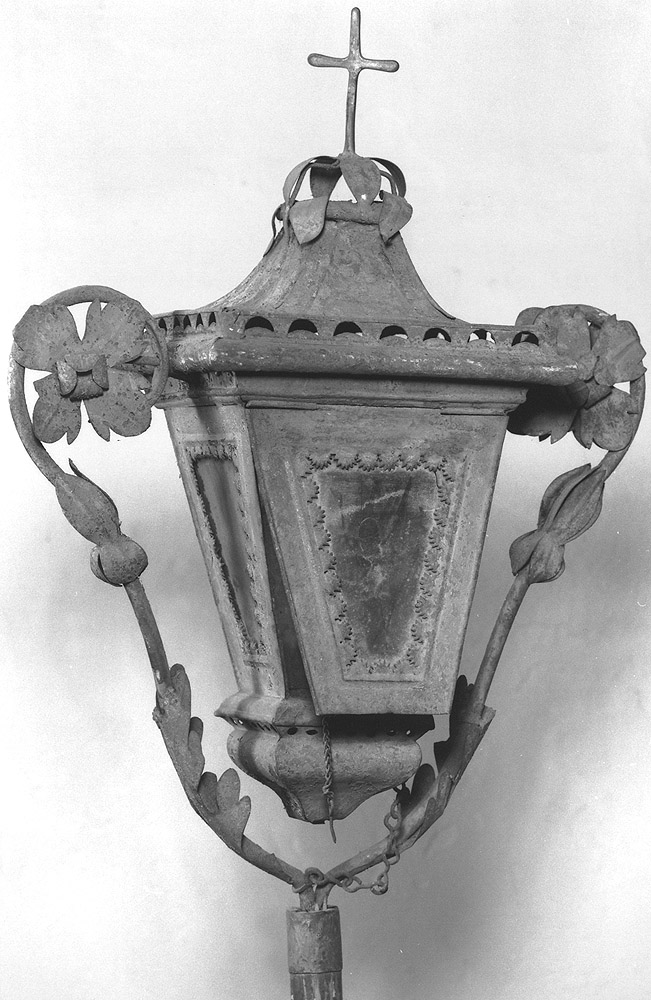 lanterna processionale - produzione emiliana (sec. XIX)