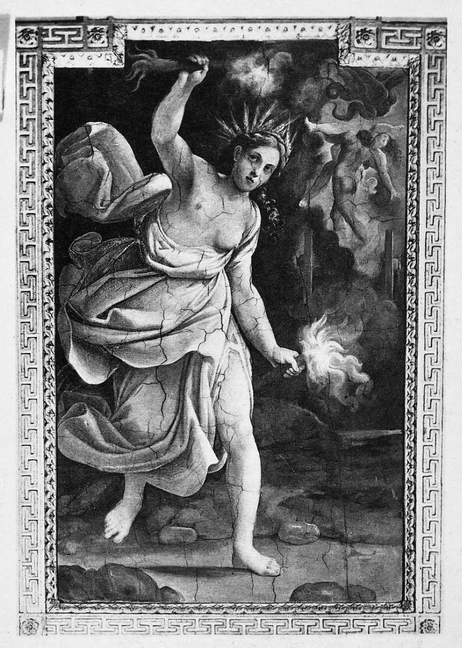Cerere in cerca di Proserpina (dipinto, complesso decorativo) di Carracci Ludovico (attribuito) (fine sec. XVI)