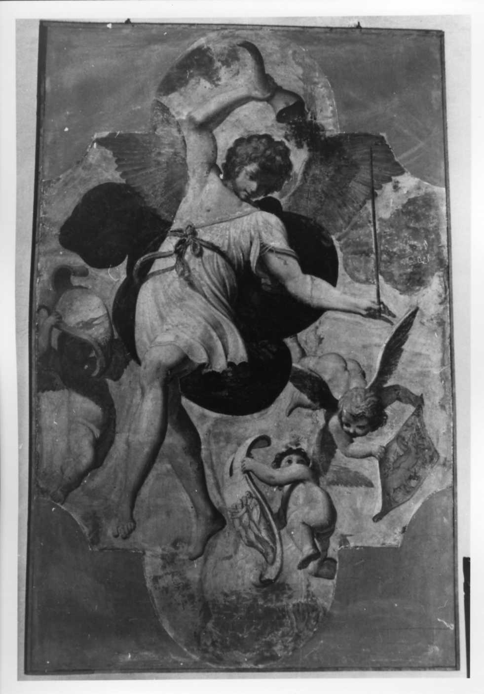 Dionisio e amorini (dipinto, elemento d'insieme) di Brizio Francesco (attribuito) (primo quarto sec. XVII)