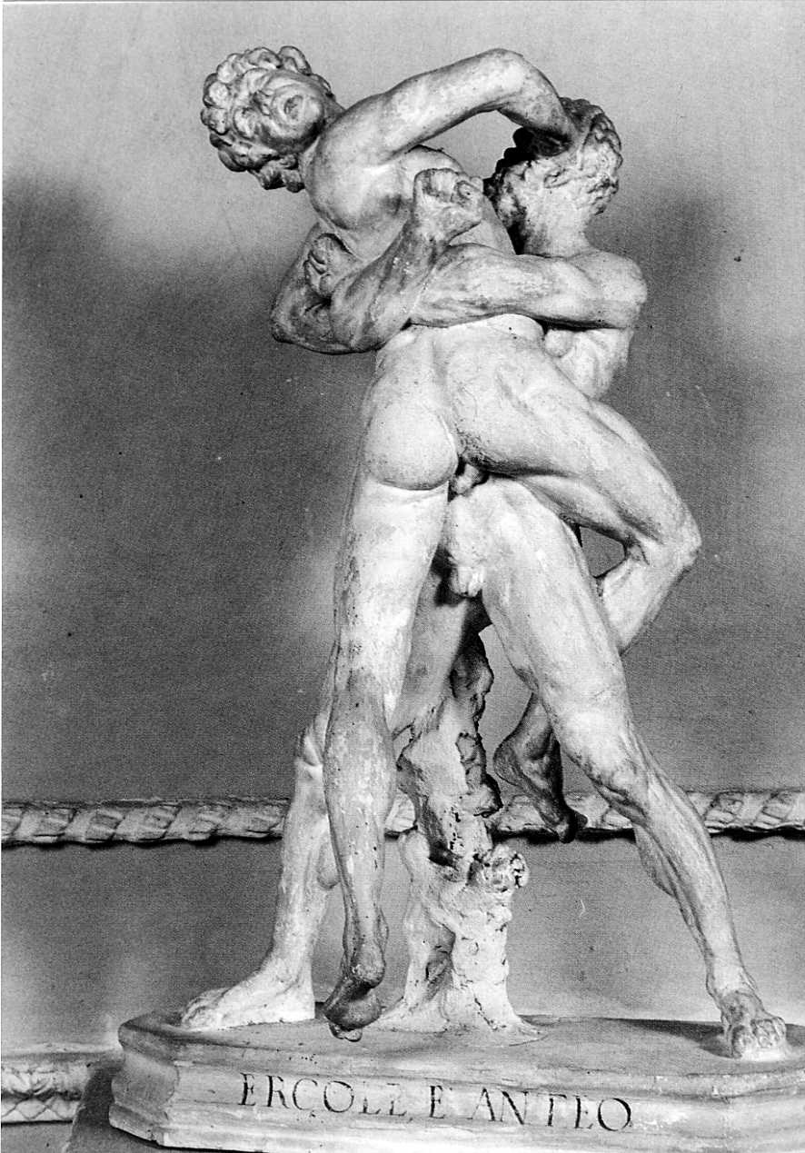 Ercole e Anteo (gruppo scultoreo, opera isolata) - ambito bolognese (fine/inizio secc. XVIII/ XIX)