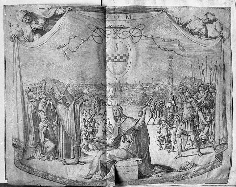 La città di Roma e il senato pregano per conservare il cardinale Spinola (stampa) di Valesio Giovanni Luigi (secc. XVI/ XVII)
