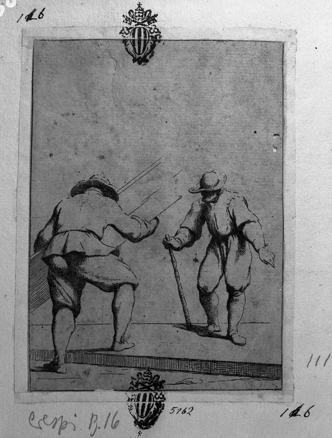 Spaccapietre (stampa smarginata) di Crespi Giuseppe Maria detto Spagnolo (sec. XVIII)