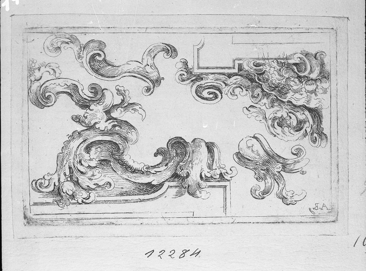 Un ramo d'alloro (stampa) di Buffagnotti Carlo Antonio (sec. XVIII)