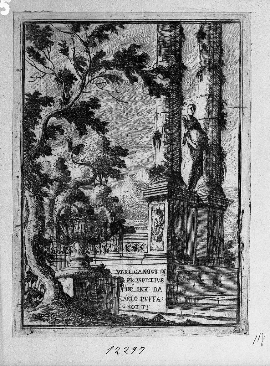 Frontespizio (stampa) di Buffagnotti Carlo Antonio (sec. XVIII)