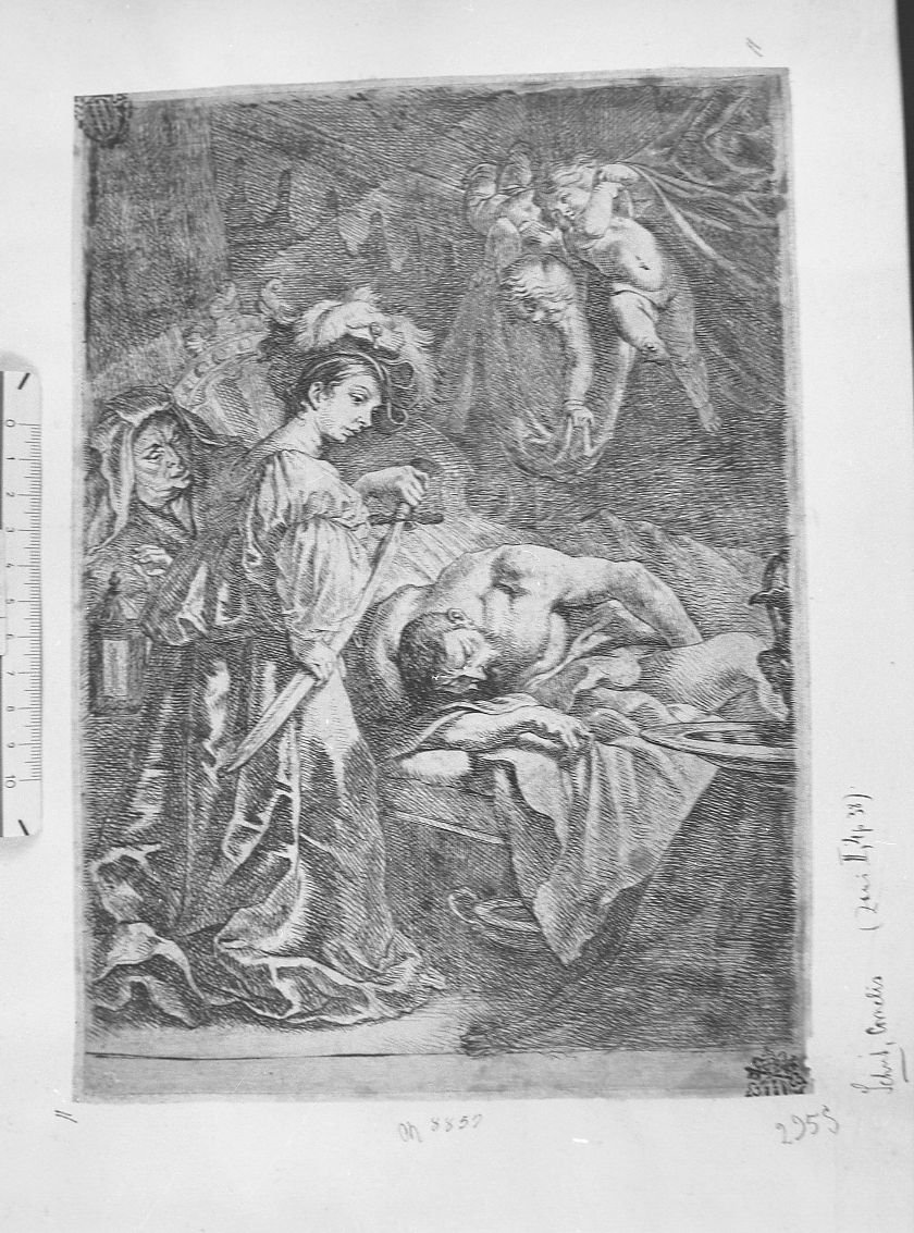 Giuditta e Oloferne (stampa) di Schut Cornelis (sec. XVII)