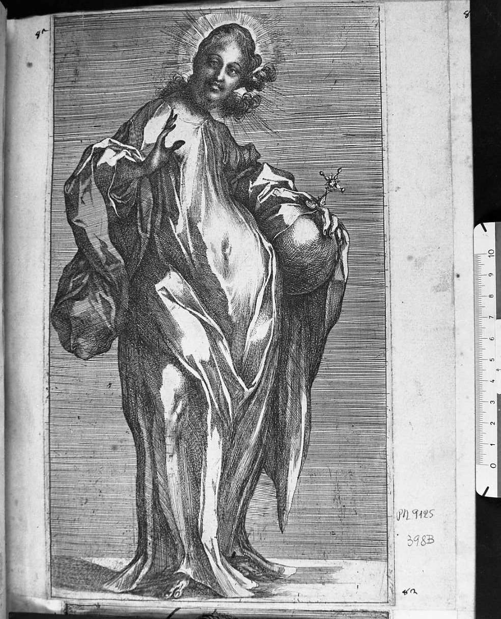 il Redentore (stampa) di Bellange Jacques (sec. XVII)