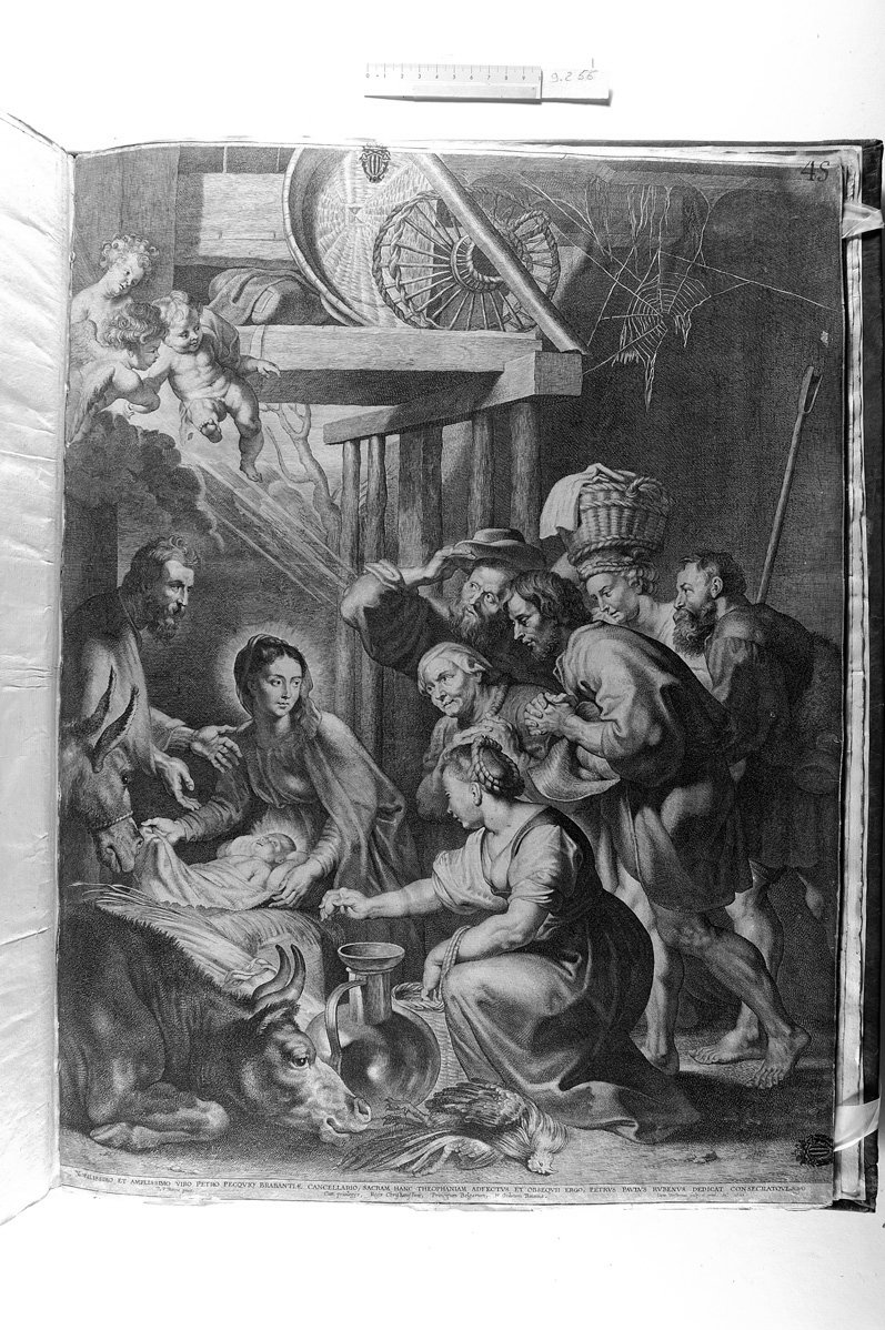 La Natività (stampa) di Rubens Pieter Paul, Vorsterman Lucas (sec. XVII)