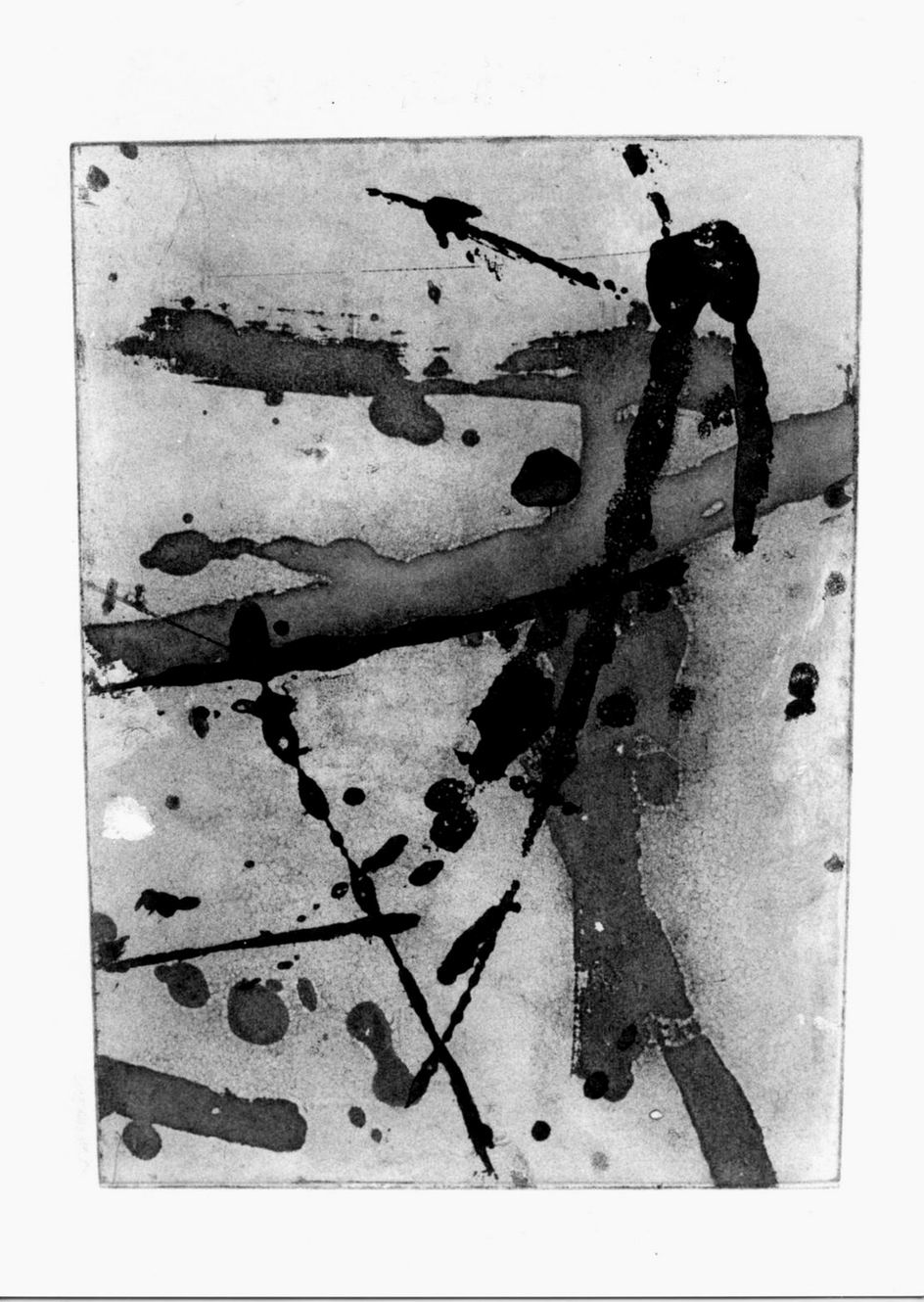 Composizione astratta (stampa a colori) di Merwart Ludwig (sec. XX)