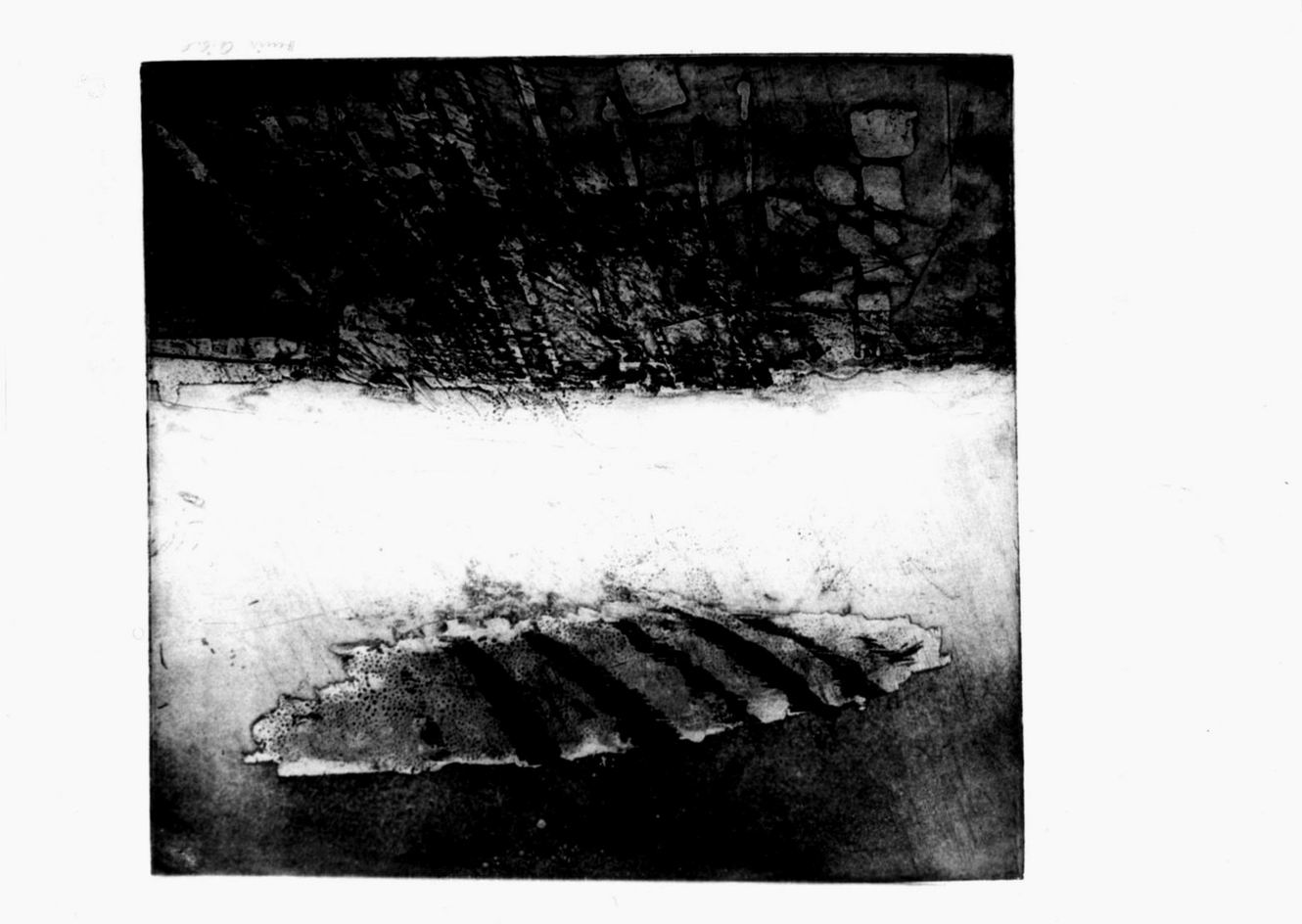 Flug object, Oggetto volante (stampa a colori) di Göbel Heinz (sec. XX)