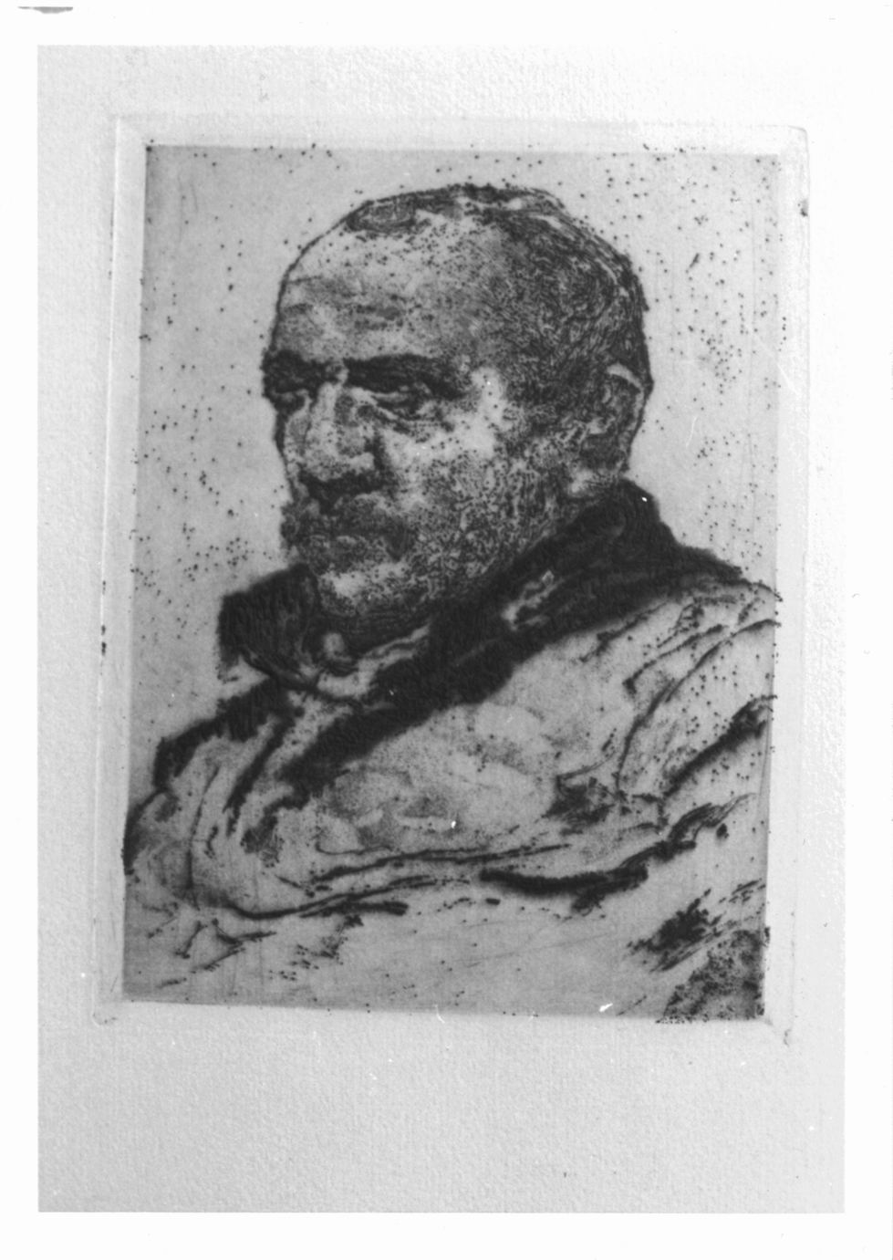 Ritratto di uomo (stampa, elemento d'insieme) di Delaunois Alfred (sec. XX)