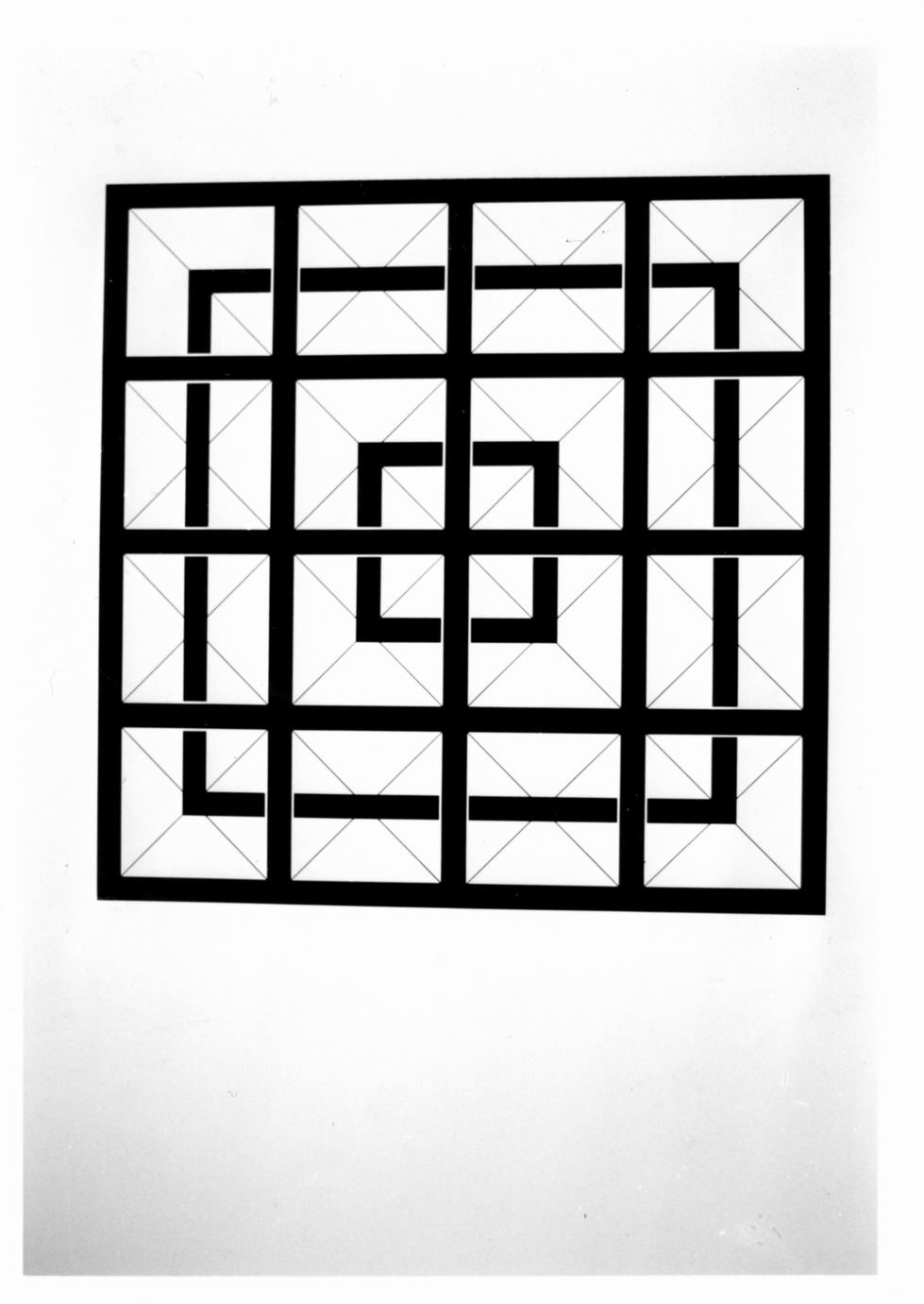 Composizione astratta (stampa) di Verstockt Mark (sec. XX)