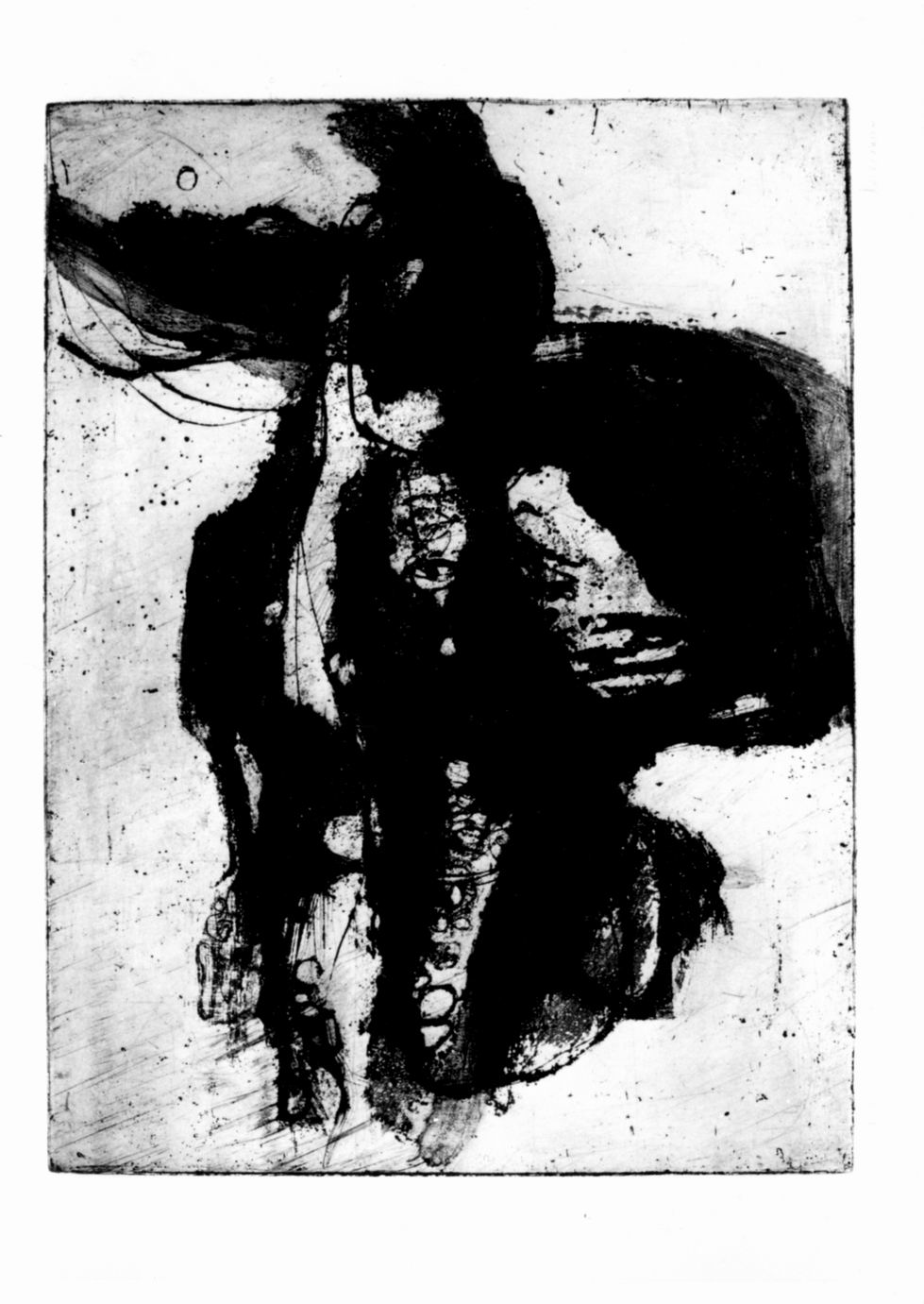 Composizione astratta (stampa) di Belgeonne Gabriel (sec. XX)