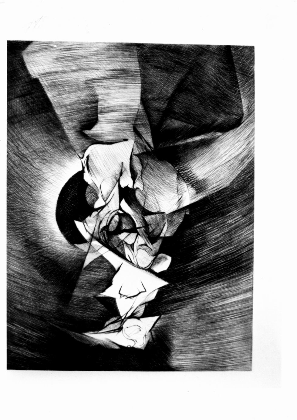 Composizione astratta (stampa) di De Bolle Francis (sec. XX)