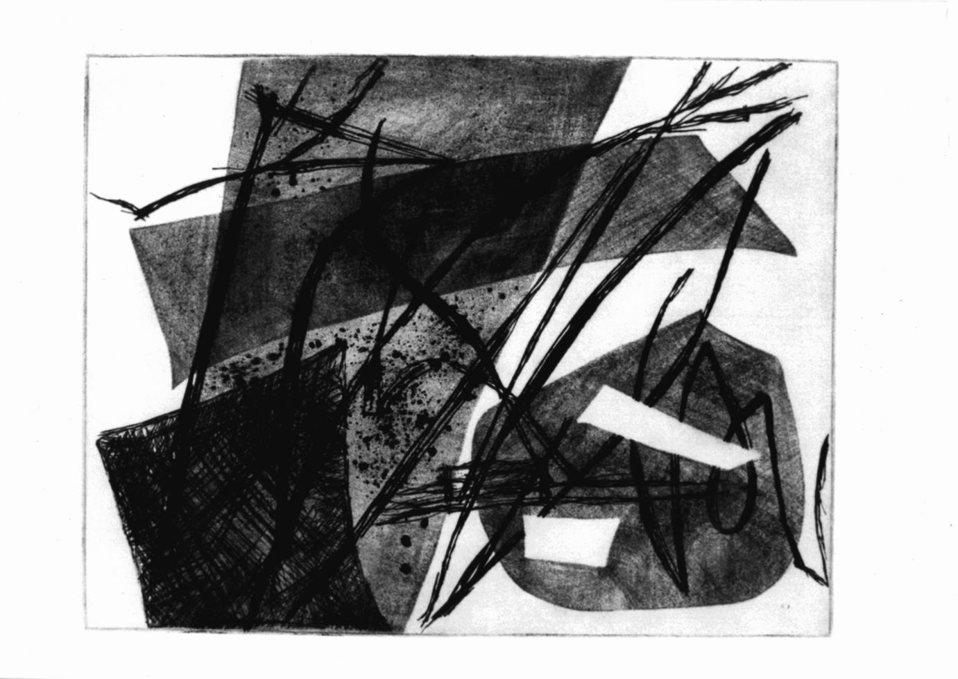 Composizione astratta (stampa) di Ventouras Nicolas (sec. XX)