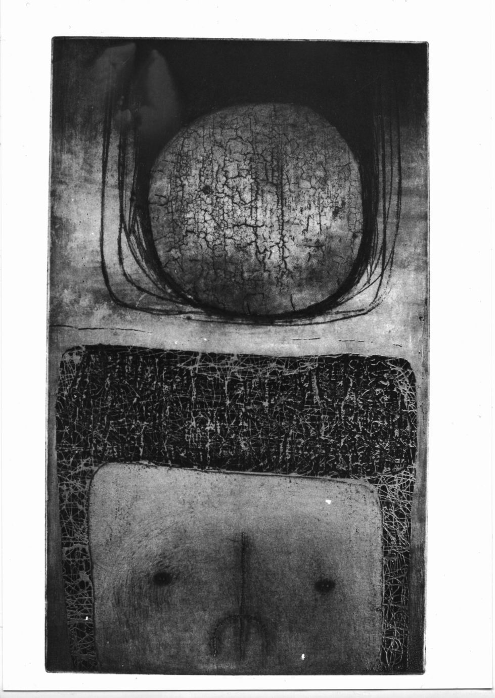 Composizione astratta (stampa a colori) di Pons Isabel (sec. XX)