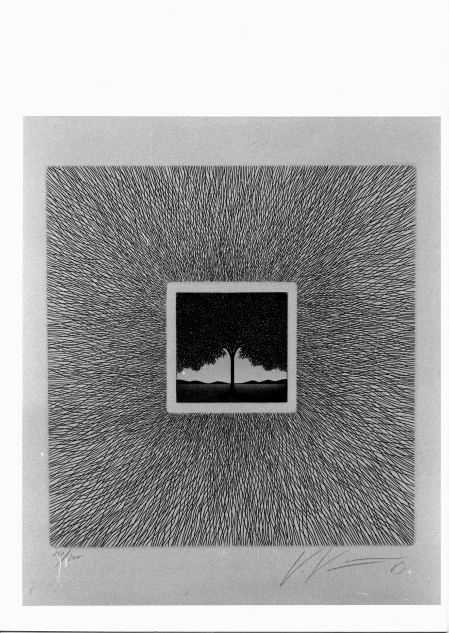 albero (stampa a colori) di Kühn Volker (sec. XX)