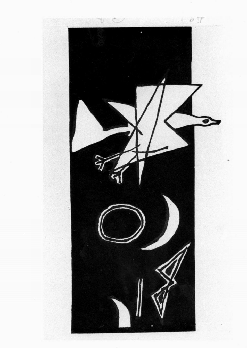 colomba (stampa) di Braque Georges (sec. XX)
