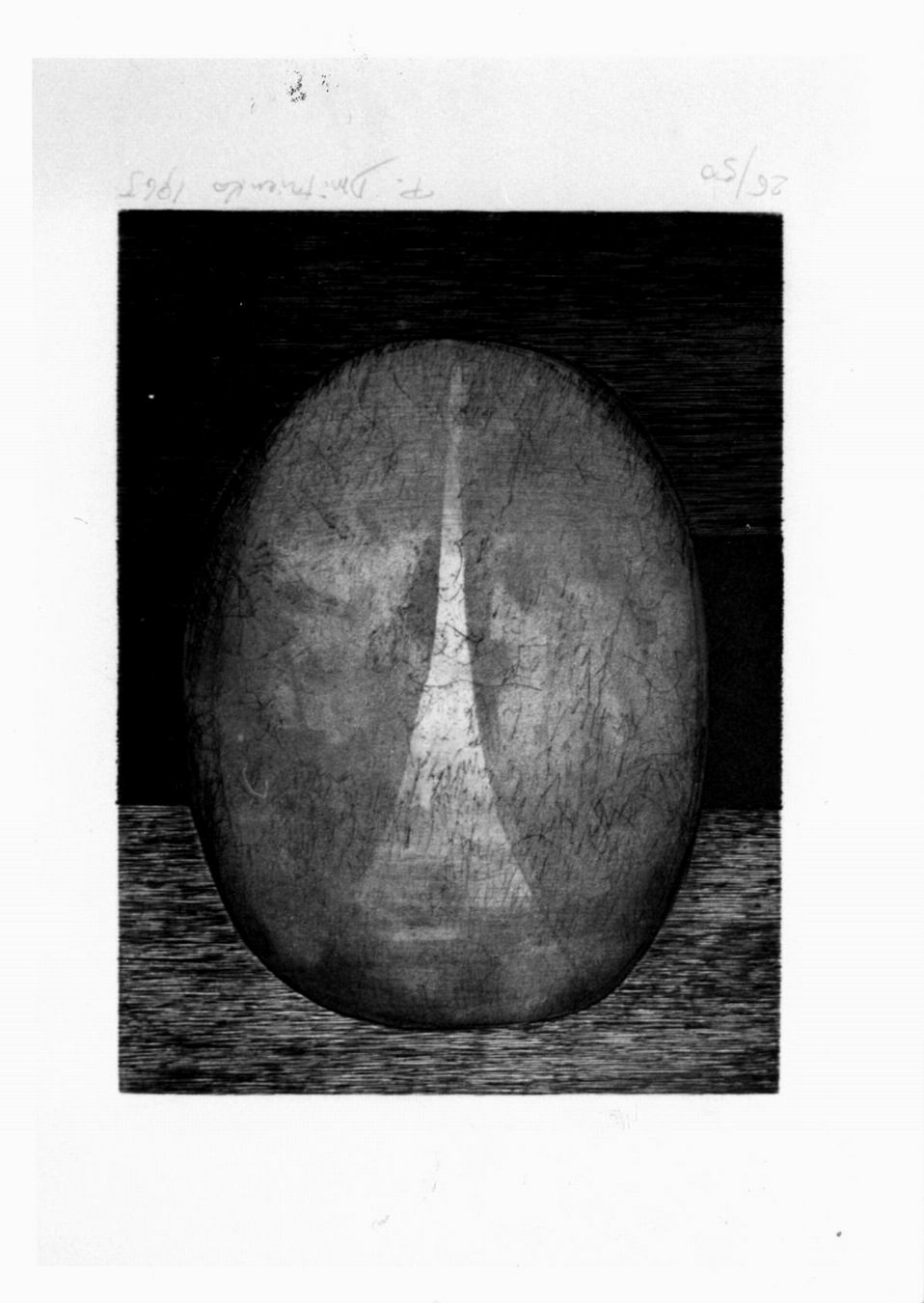 prèsence II, composizione astratta (stampa) di Dmitrienko Pierre (sec. XX)