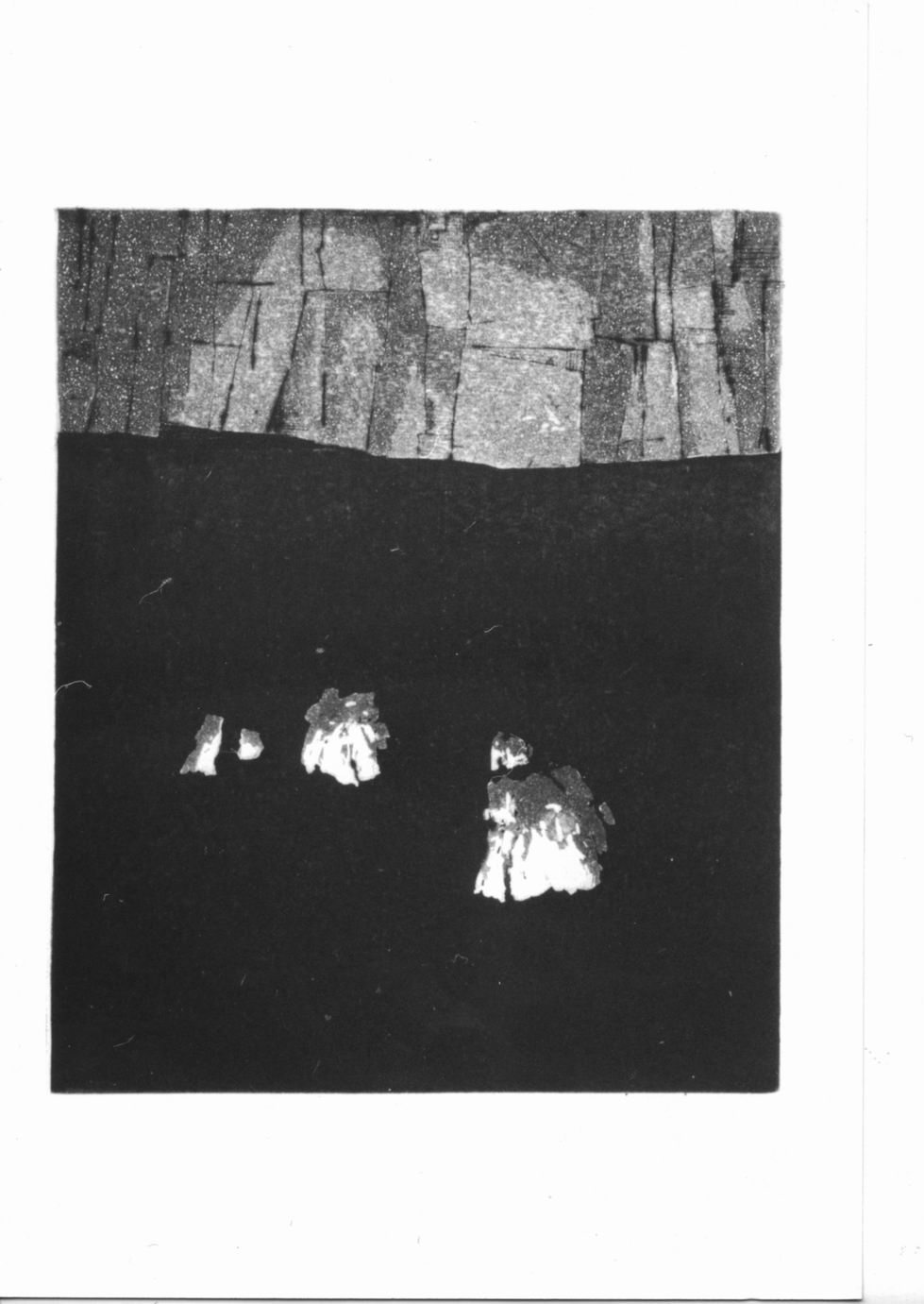 Nubi II, composizione astratta (stampa) di Kaskipuro Pentti (sec. XX)