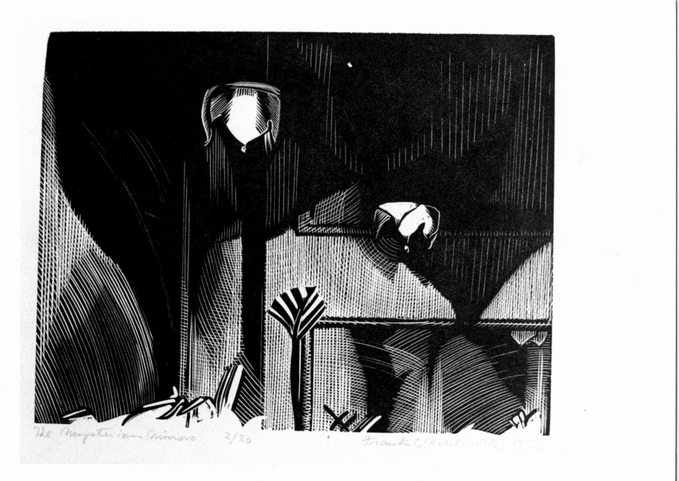 Forme astratte (stampa) di Medworth Frank Charles (sec. XX)