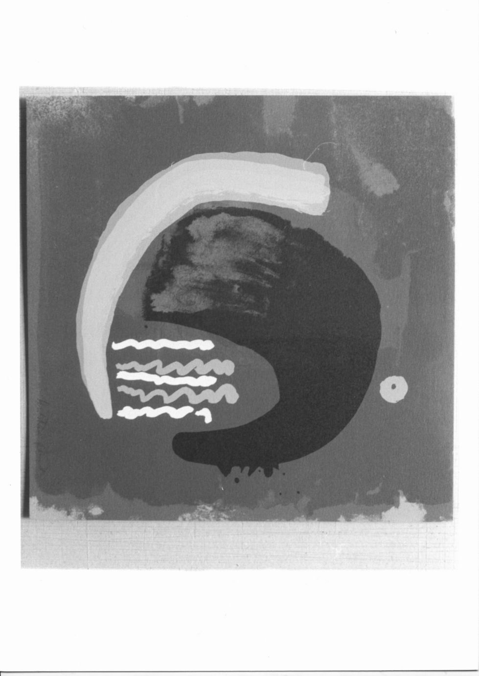 The bridge at Etaples, Composizione astratta (stampa a colori) di Grant Alistar (sec. XX)