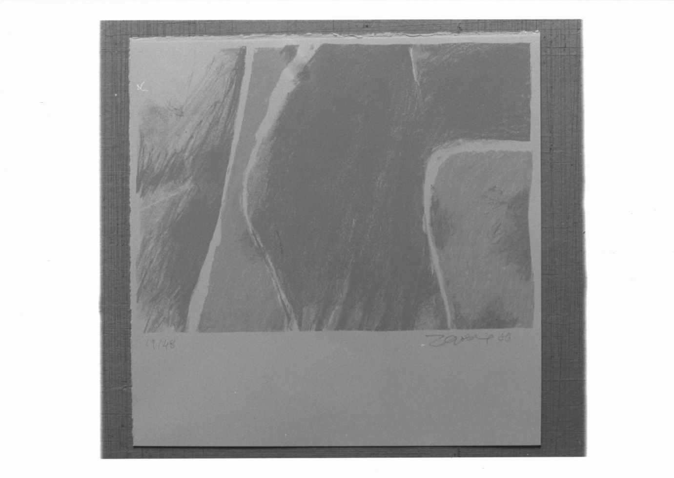 Essai, Composizione astratta (stampa) di Golding John (sec. XX)