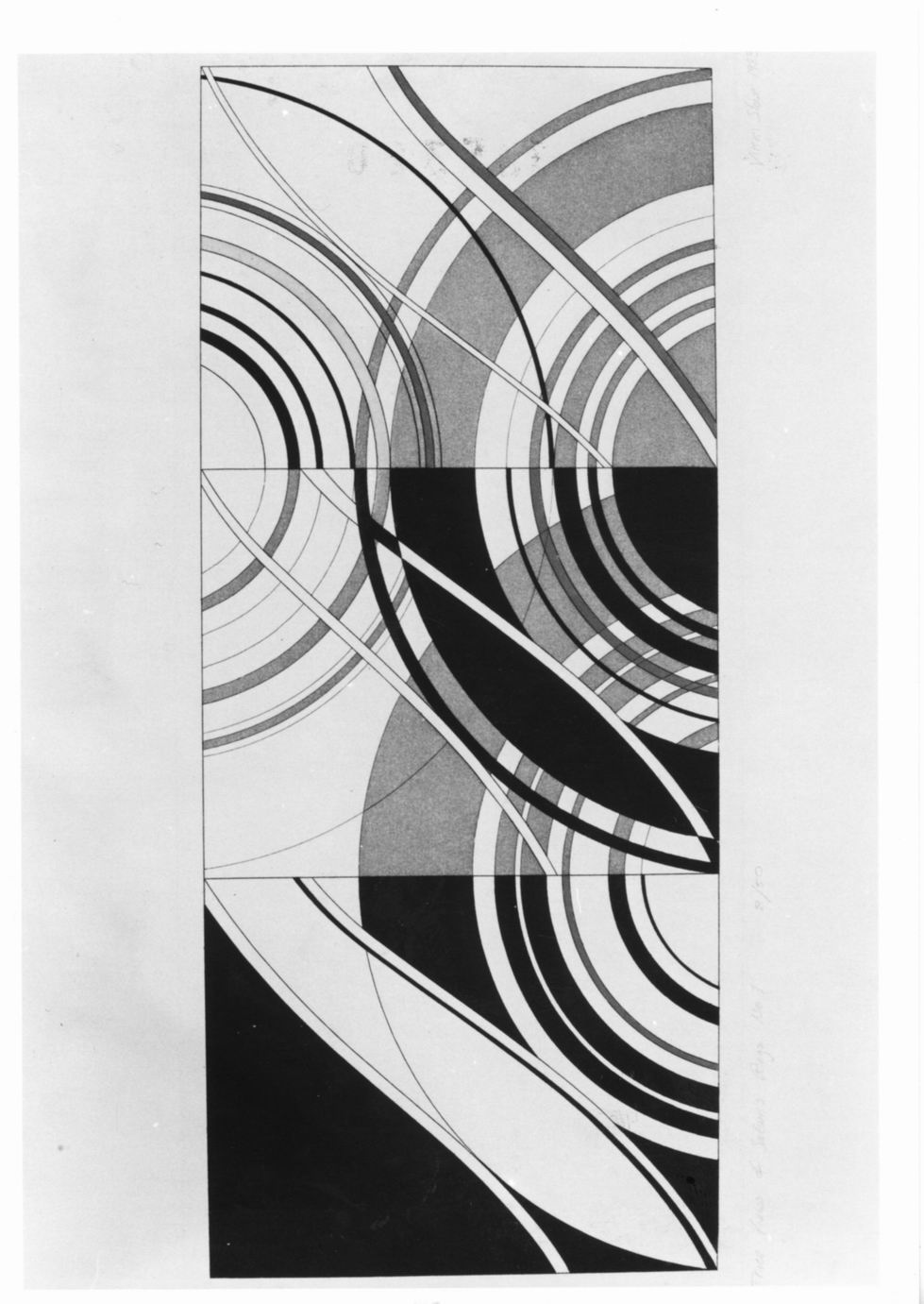 Composizione astratta (stampa) di Slowe Vikki (sec. XX)