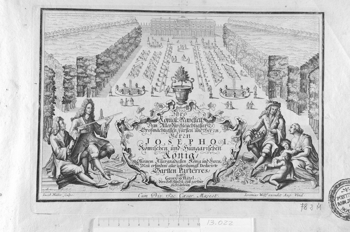 frontespizio (stampa) di Muller Jacob (sec. XVII)