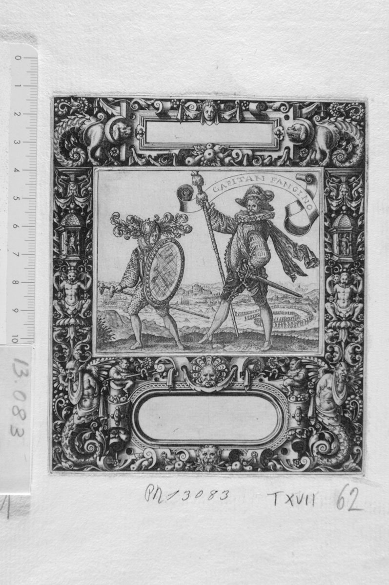 capitan faugino (stampa) - ambito tedesco (sec. XVII)