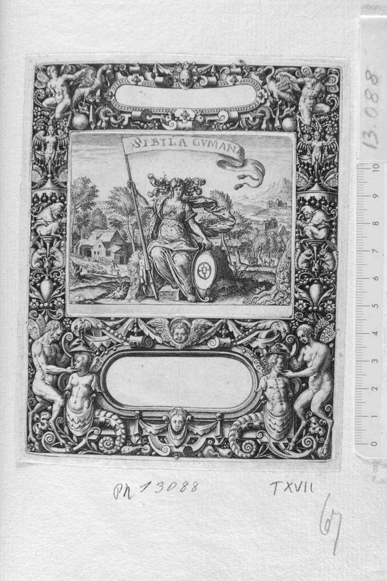 Sibila Cumana (stampa) - ambito tedesco (sec. XVII)
