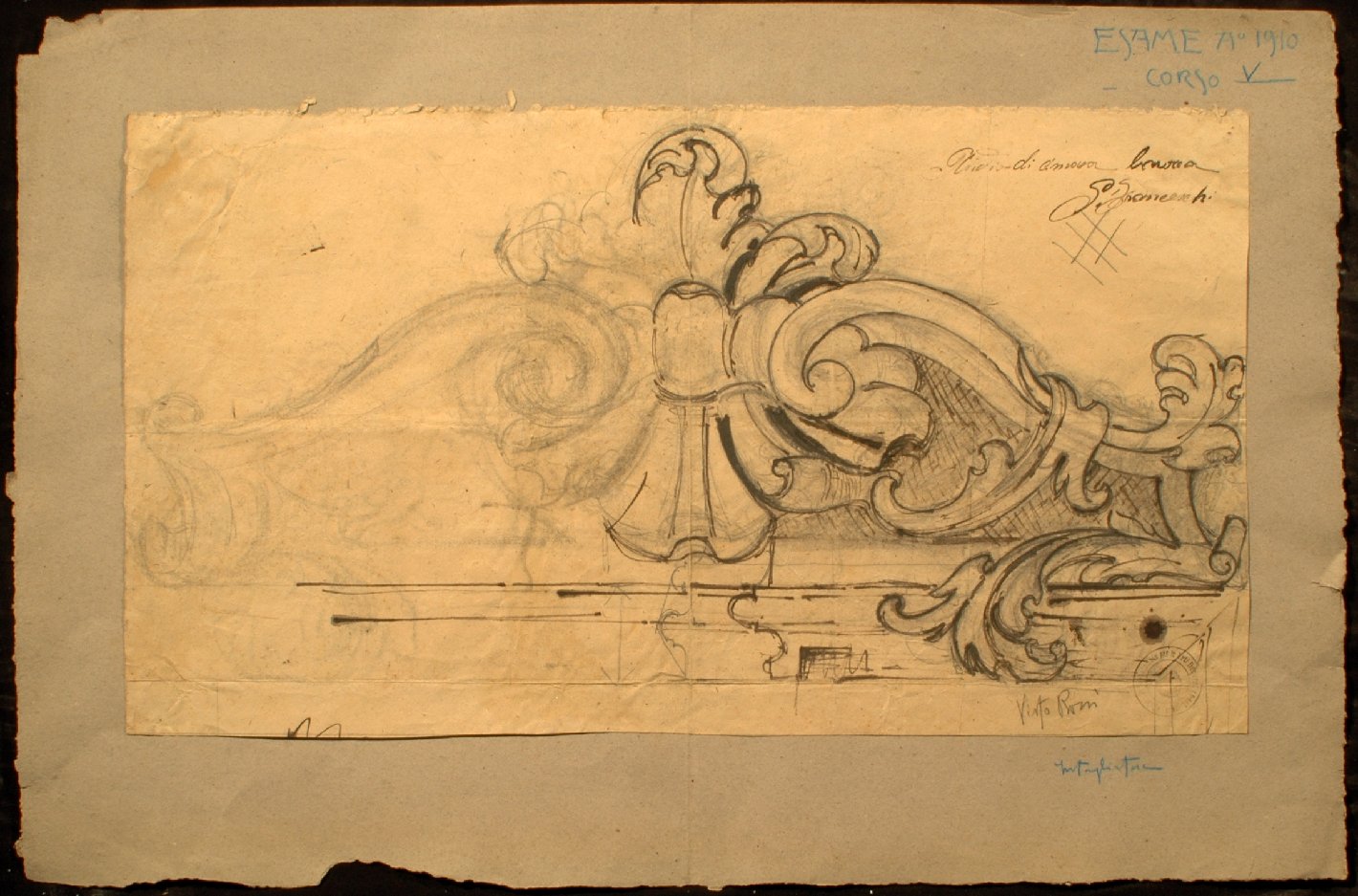 disegno di Franceschi S (sec. XX)