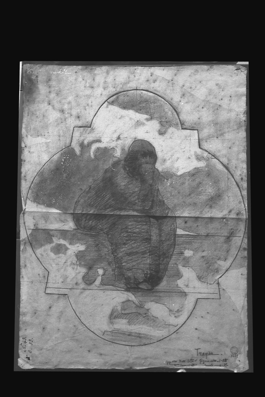 studio di composizione (disegno) di Serra Lugi (sec. XIX)