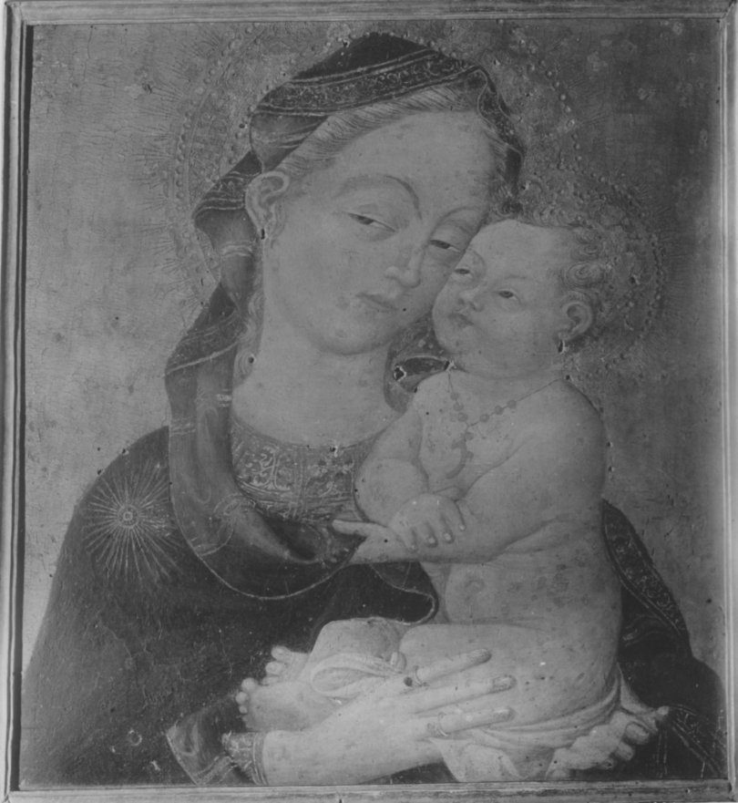 Orazio di Jacopo (attr.)/ Madonna con Bambino (Madonna della Mela)/ Bologna/ Museo del convento del Corpus Domini (positivo) di Orazio di Jacopo (attr), Caterina de Vigri (attr), Anonimo (XX)