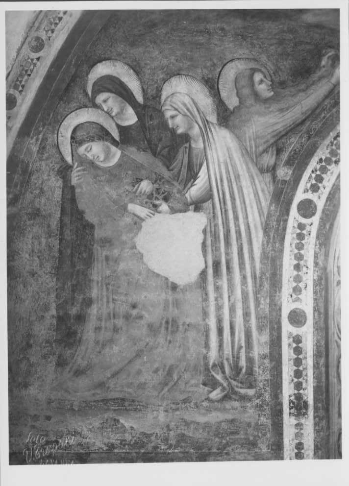 Affreschi - Crocifissione (positivo) di Pietro da Rimini, Trapani, Umberto (XX)