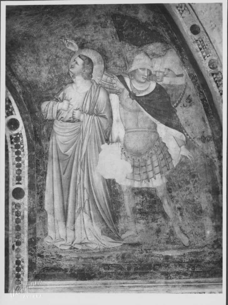 Affreschi - Crocifissione (positivo) di Pietro da Rimini, Trapani, Umberto (XX)