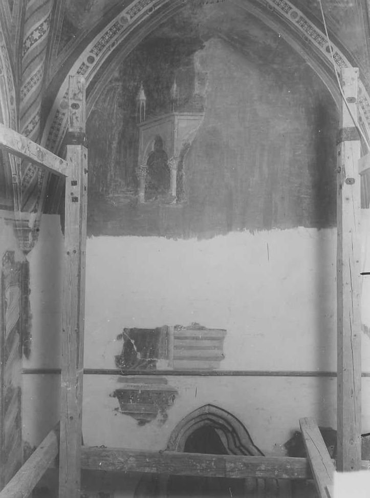 Giovanni da Rimini (attr.)/ Decorazioni architettoniche/ Rimini/ Chiesa di S. Agostino (positivo) di Giovanni da Rimini (attr), Anonimo (XX)